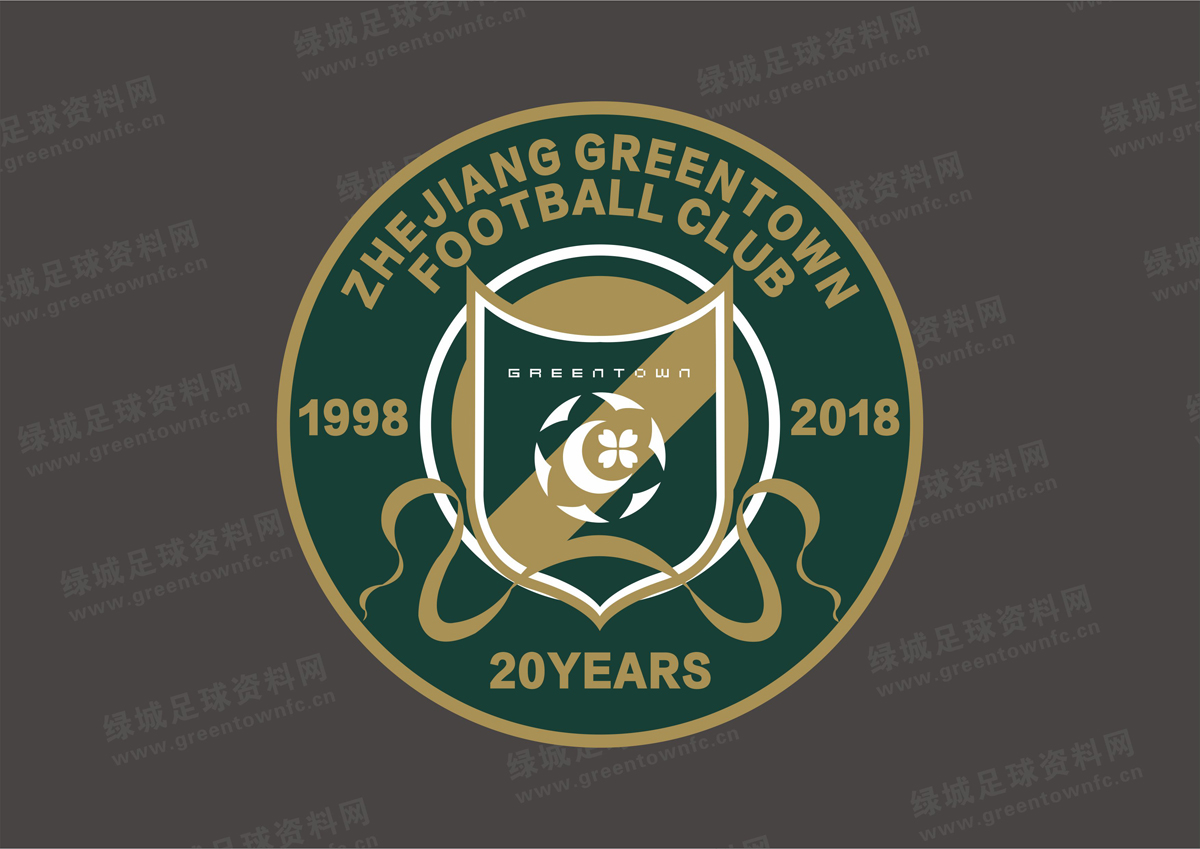 2018年浙江绿城20周年纪念球衣插图2