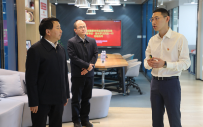 国家市场监督管理总局党组书记、局长罗文同志赴上海仟寻网络科技有限公司调研